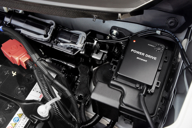 PDX-H3を装着して推奨値の「レベル7」を選択すると、0-100km/h加速では1.6秒短縮したという