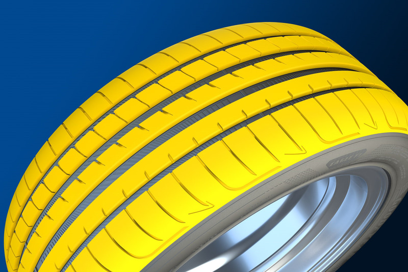 特殊シリカを配合した高補強コンパウンドを採用する「インパルス・コントロール・コンパウンド・テクノロジー」