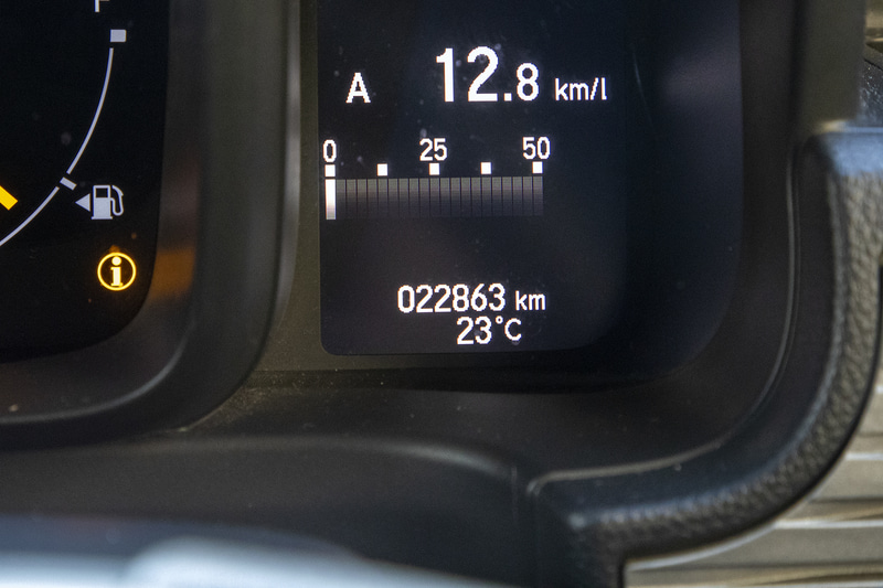 10月後半での走行距離