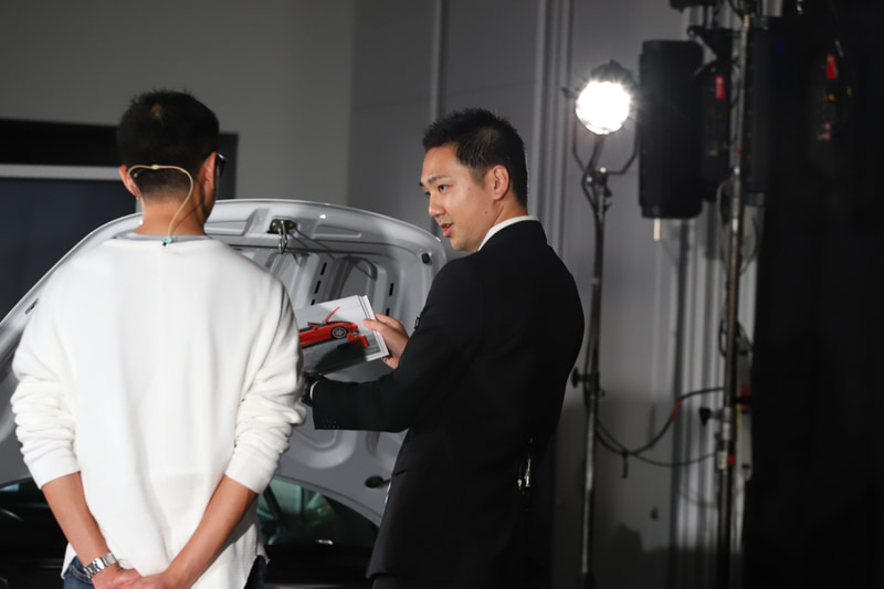 セールスコンサルタント部門のロールプレイングの様子