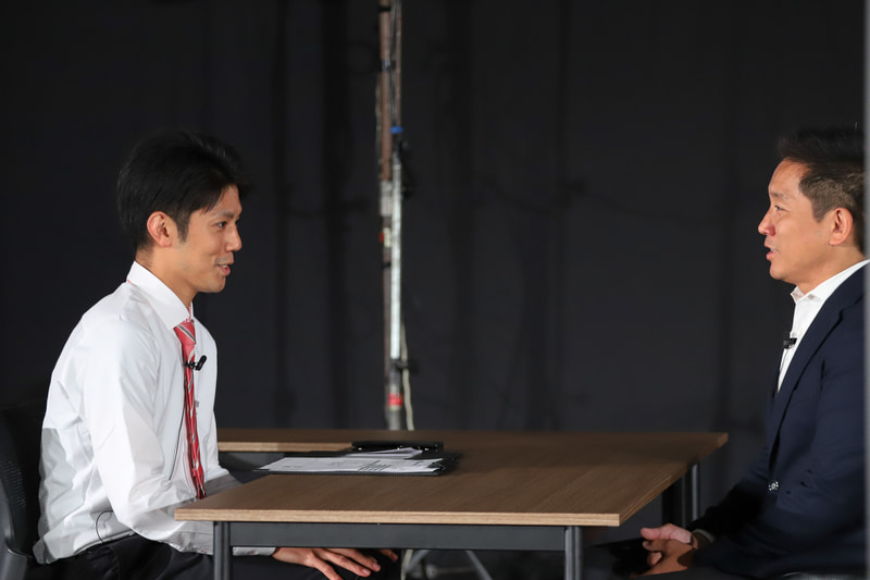 サービスアドバイザー部門のロールプレイングの様子