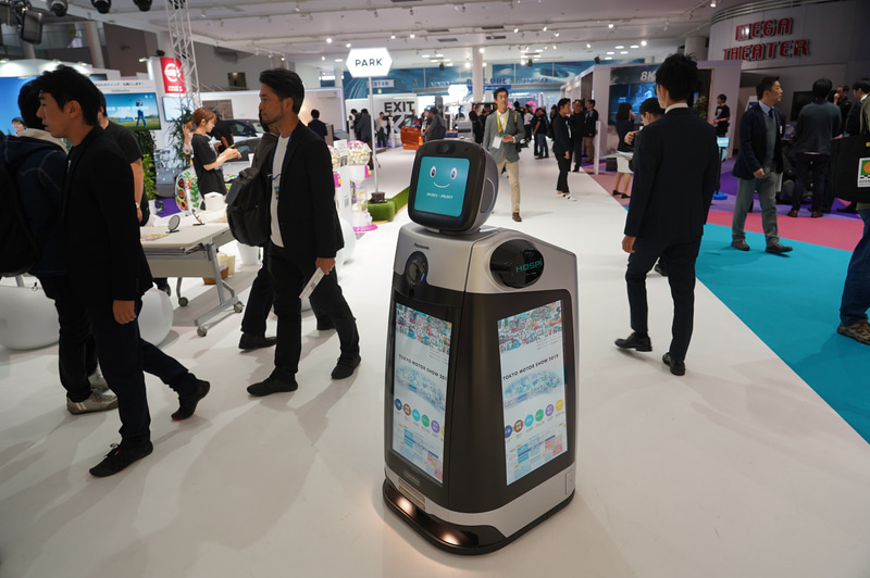 パナソニックの警備ロボット