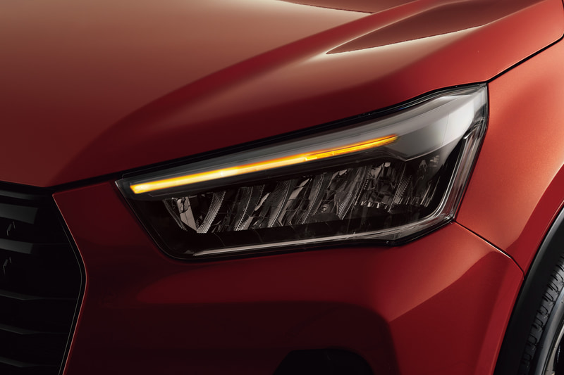 LEDシーケンシャルターンランプを採用