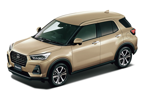 ダイハツ、5ナンバーサイズの新型コンパクトSUV「ロッキー」 - Car Watch