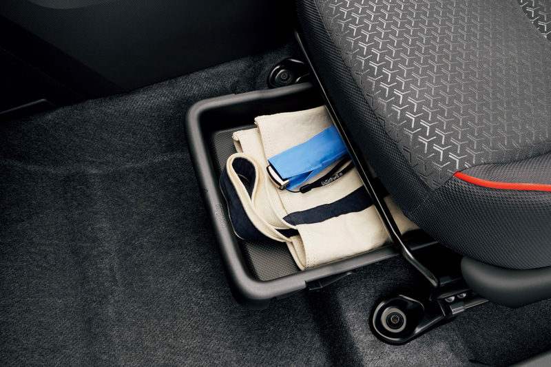 豊富なポケッテリアを設定