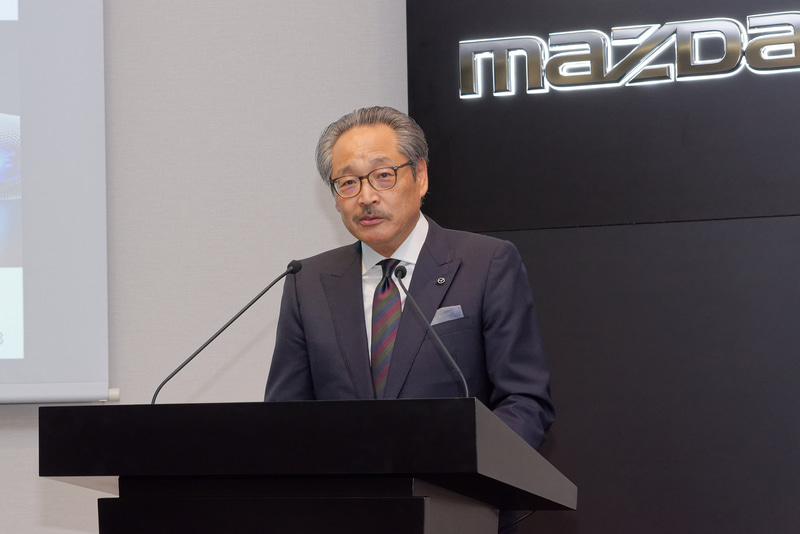 マツダ株式会社 代表取締役 副社長執行役員 藤原清志氏