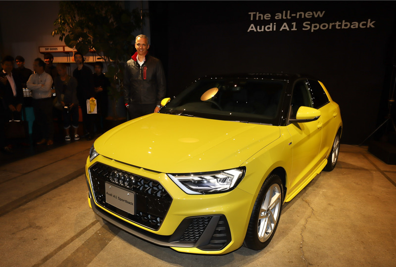 コンパクトハッチバック新型「A1 スポーツバック」の発表会を開催