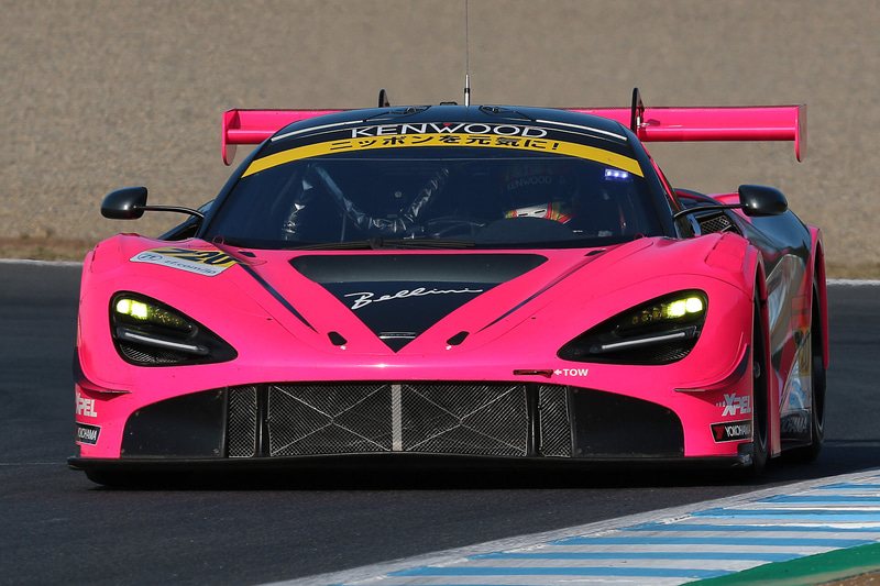 GT300クラスで予選トップを獲得した720号車 McLaren 720S（荒聖治/アレックス・パロウ組、YH）