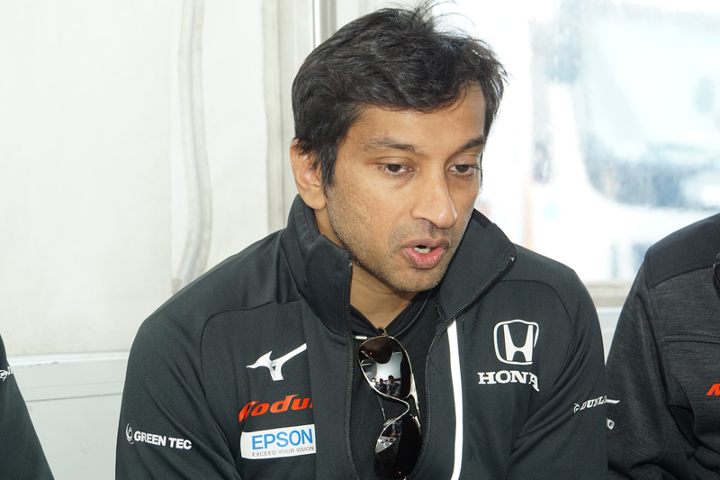 64号車 Modulo Epson NSX-GTのナレイン・カーティケヤン選手