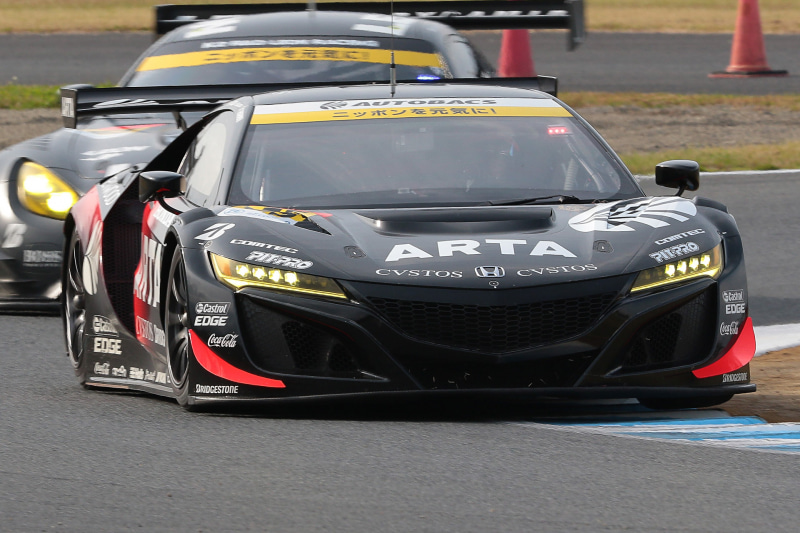 GT300チャンピオンの55号車 ARTA NSX GT3（高木真一/福住仁嶺組、BS）