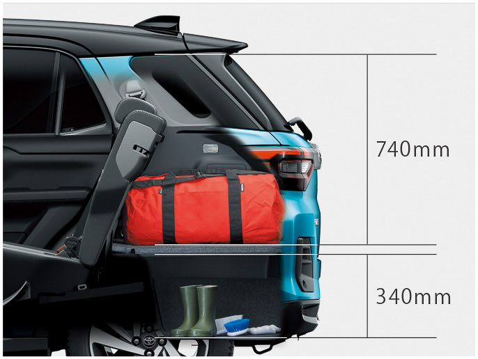 デッキボード上段時