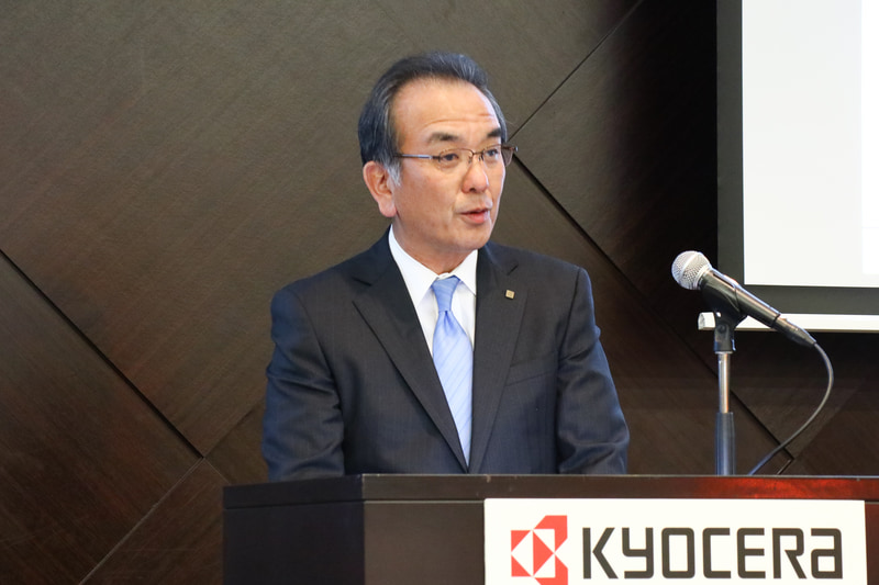 京セラ株式会社 代表取締役社長 谷本秀夫氏