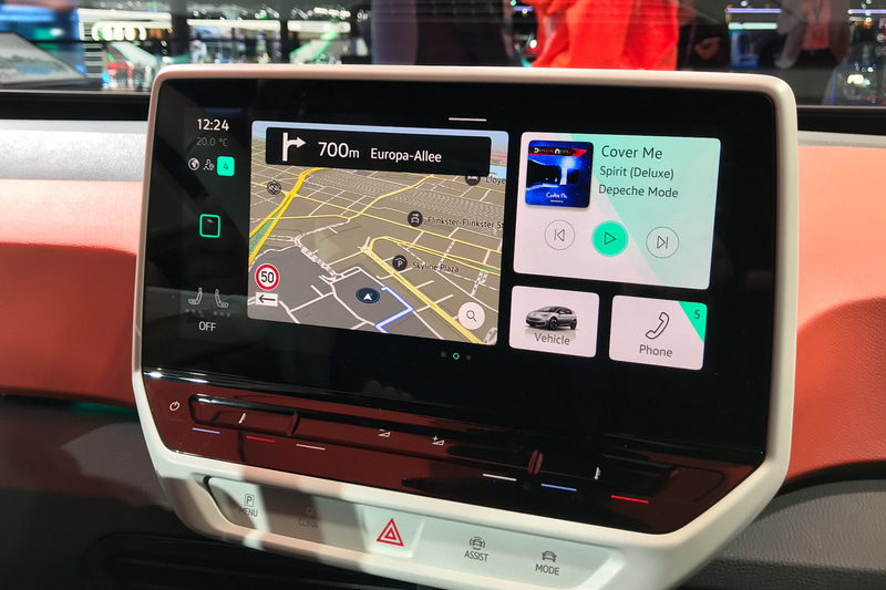 センターディスプレイの表示例