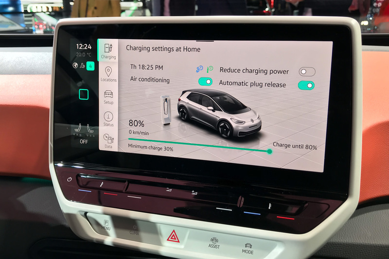 センターディスプレイの表示例