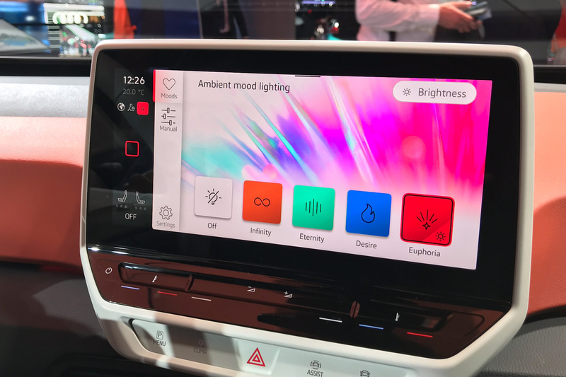 センターディスプレイの表示例