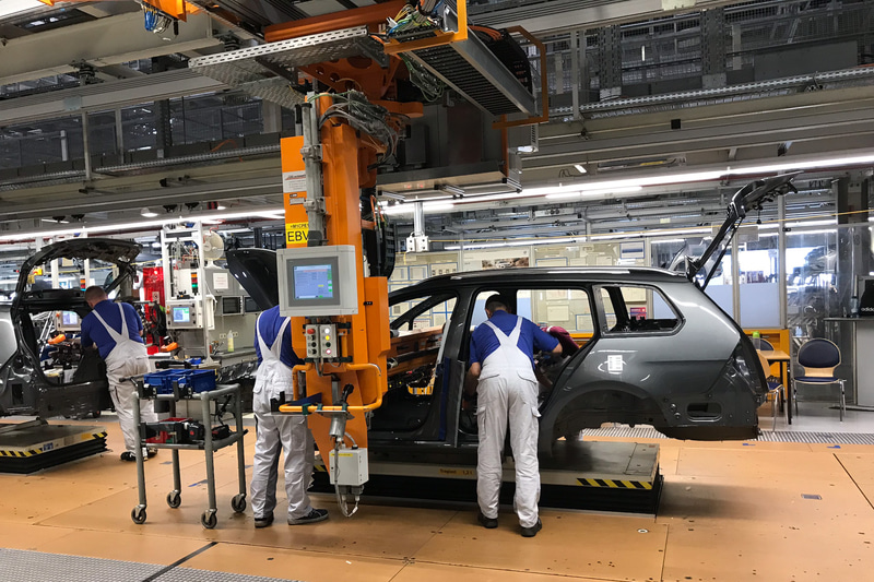 ID.3の工場見学もできた。同工場では2021年から最大33万台/年のEVを生産することとなり、これによりツヴィッカウ工場は欧州で最大のEV生産工場になる