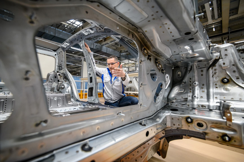 ID.3の工場見学もできた。同工場では2021年から最大33万台/年のEVを生産することとなり、これによりツヴィッカウ工場は欧州で最大のEV生産工場になる