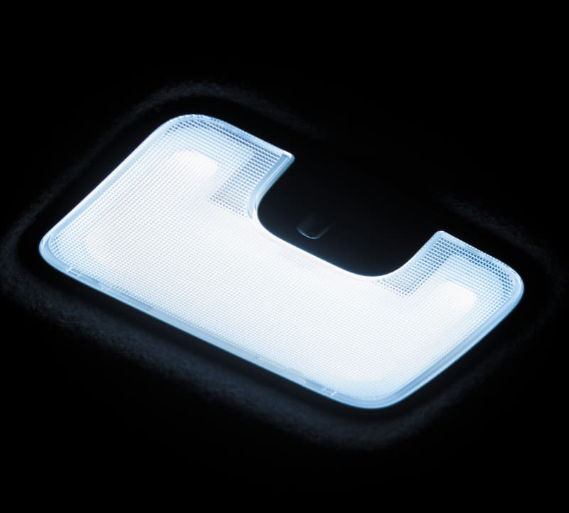 LED ルームランプセット装着後