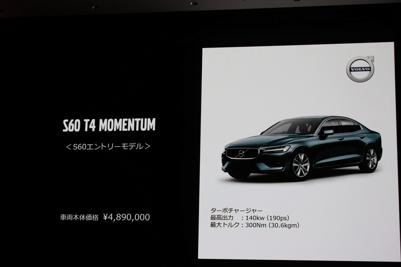 S60 T4 モメンタム