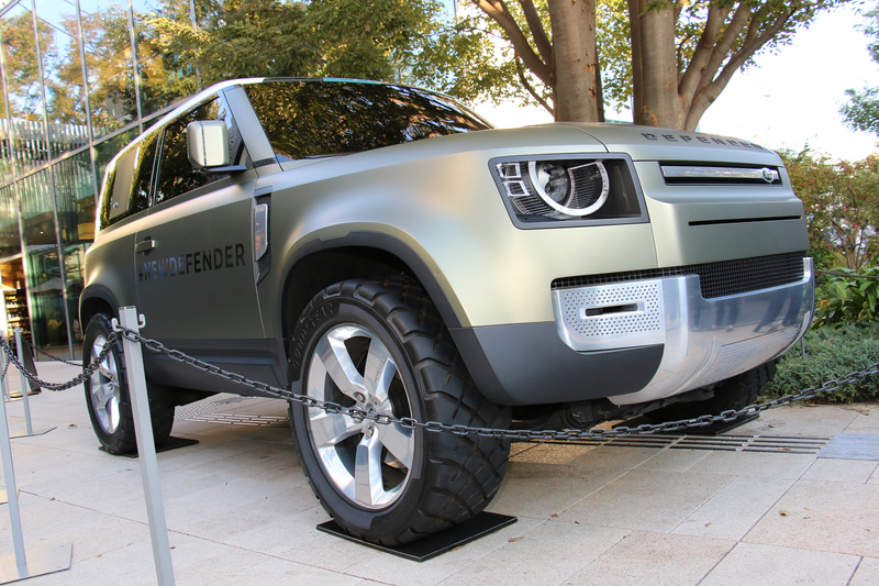 新型ディフェンダー（試作車）