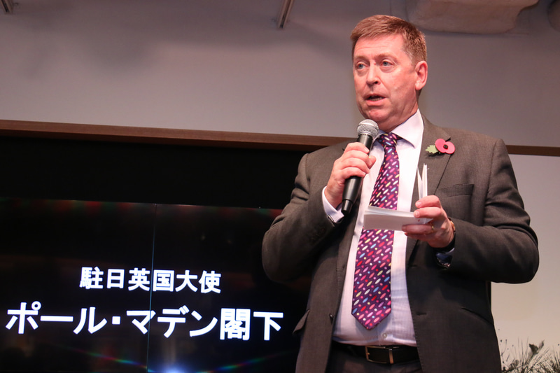 駐日英国大使 ポール・マデン氏