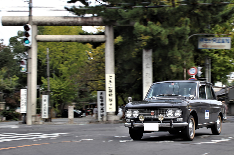オリジナルコンディションの日産「ブルーバード」