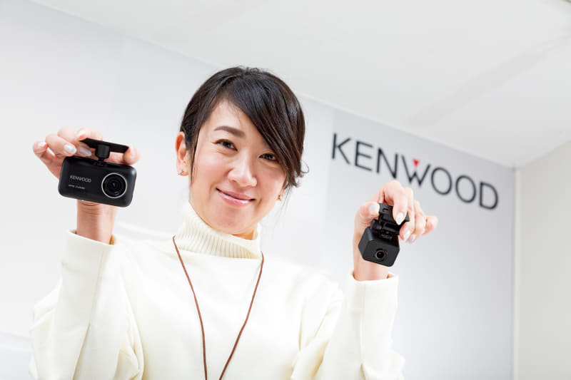 藤島知子がケンウッドの最新ドラレコ「DRV-MR745」を試してみた