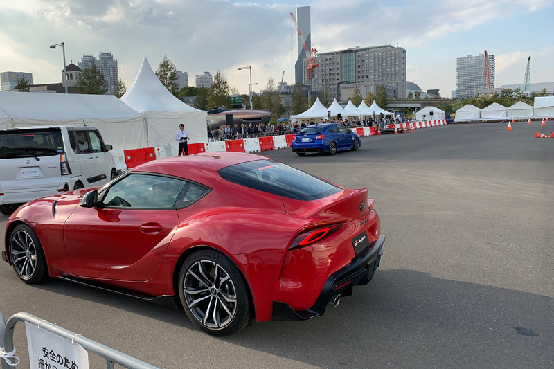 スープラとタント カスタムとWRX STI