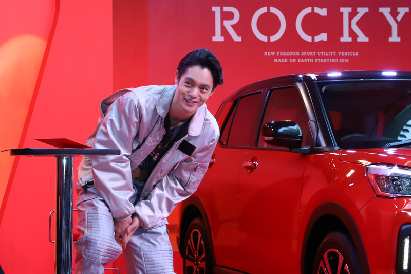 ロッキーのCM撮影などについて話した窪田さん