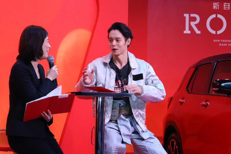 ロッキーのCM撮影などについて話した窪田さん