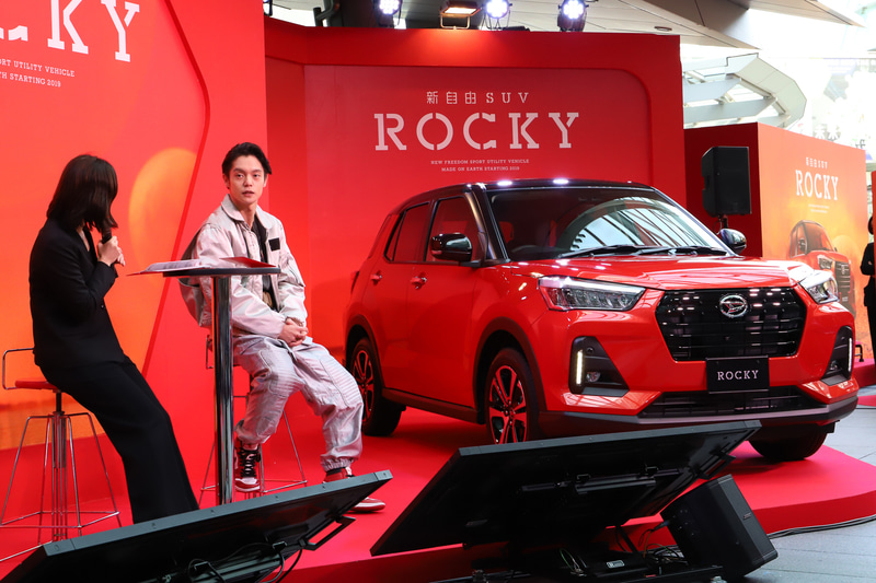 ロッキーのCM撮影などについて話した窪田さん