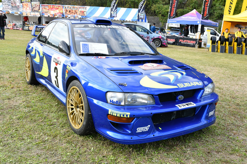 1100台以上のWRXが集まった「WRX Fan Meeting」。ペター・ソルベルグ