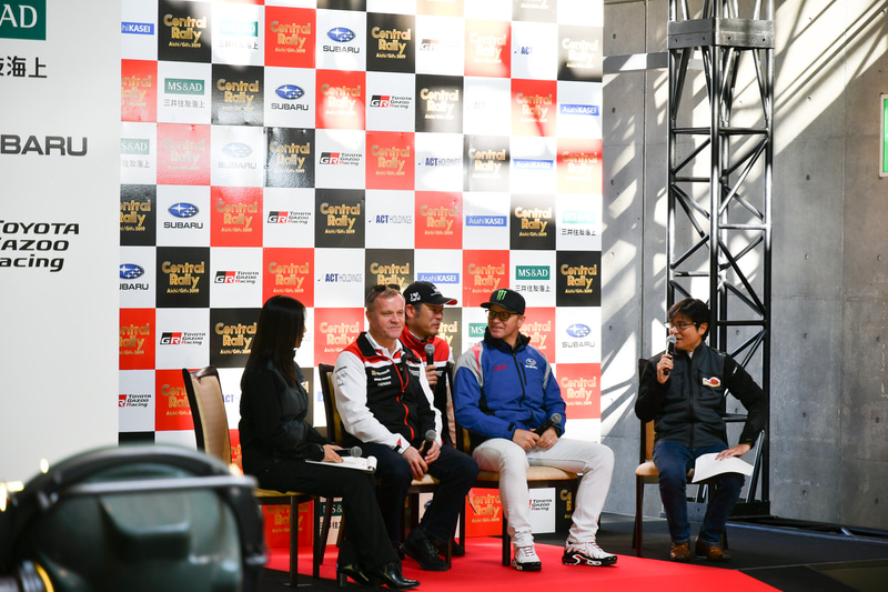 トークショーも実施。2人の世界ラリーチャンピオンが日本に訪れた2日間となった