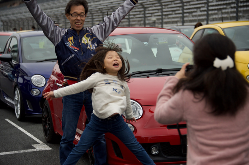 横浜から参加した金子さん一家