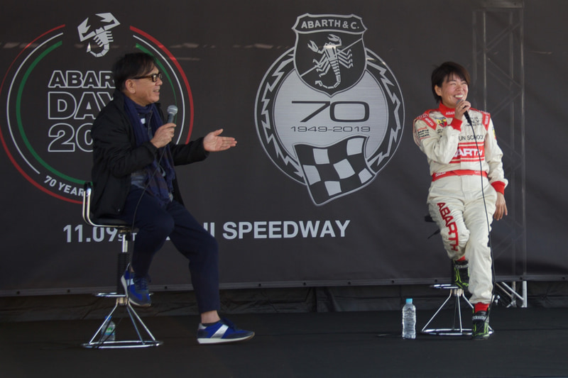 フォトグラファーKEI OGATA氏×プロ・ドリフトドライバー石川紗織氏のトークショー