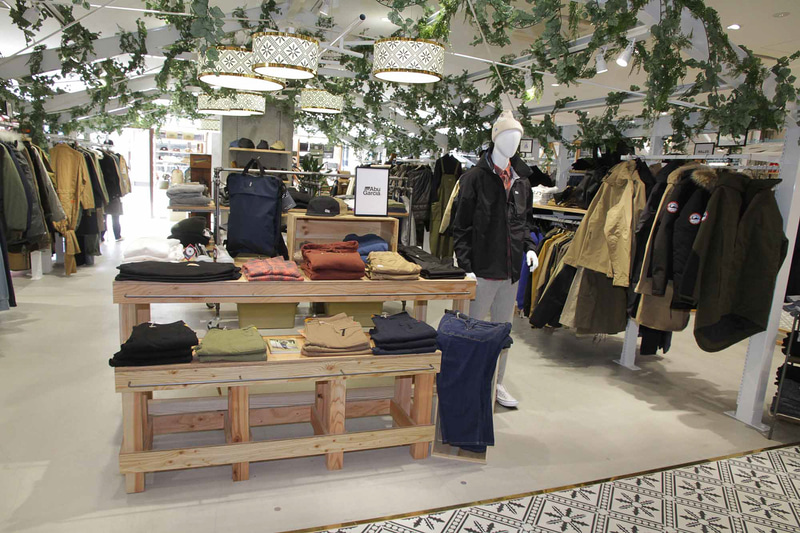 売り場面積は過去最大級。JACK＆MARIEブランドのアパレル製品を幅広くラインアップする