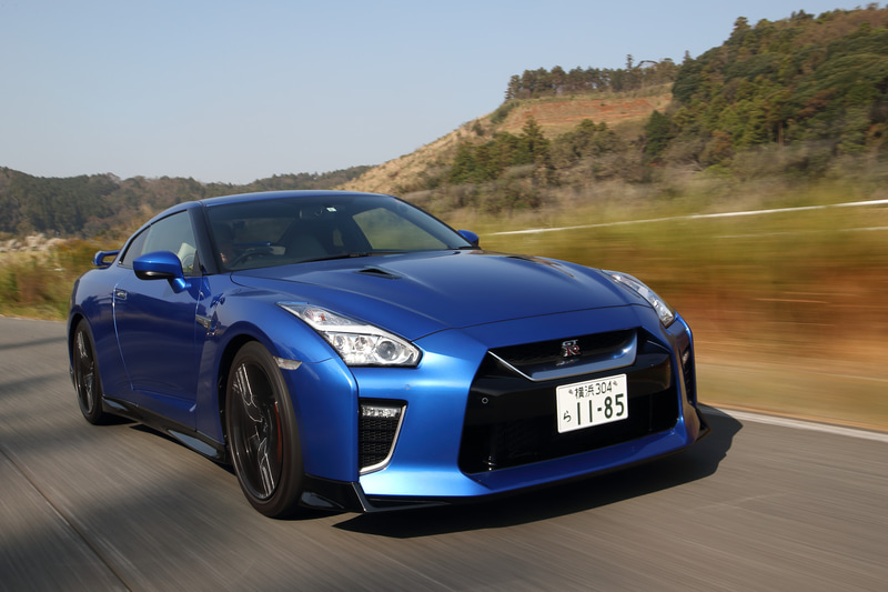 今回の試乗会ではベースのGT-R（2020モデル）にも試乗