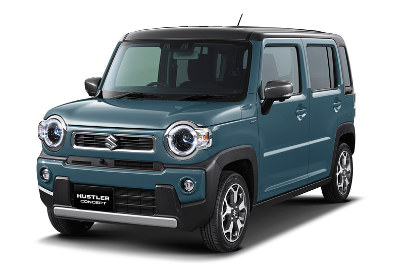 東京モーターショー 2019に出展された参考出品車「HUSTLER CONCEPT」