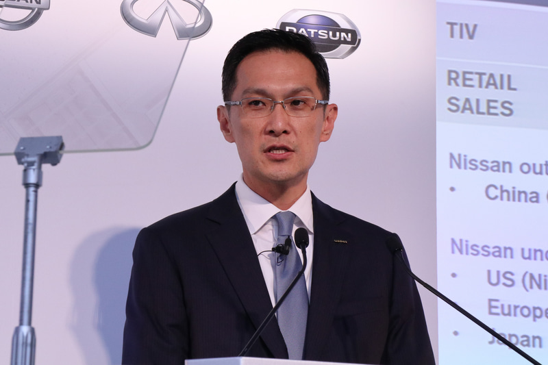 日産自動車株式会社 常務執行役員（CVP）スティーブン・マー氏。12月1日から一新される新執行体制で、新たに執行役 CFO（最高財務責任者）に就任する