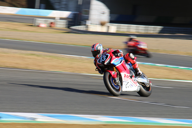 JSB1000参戦マシンであるTeam HRCの13号車「CBR1000RRW」