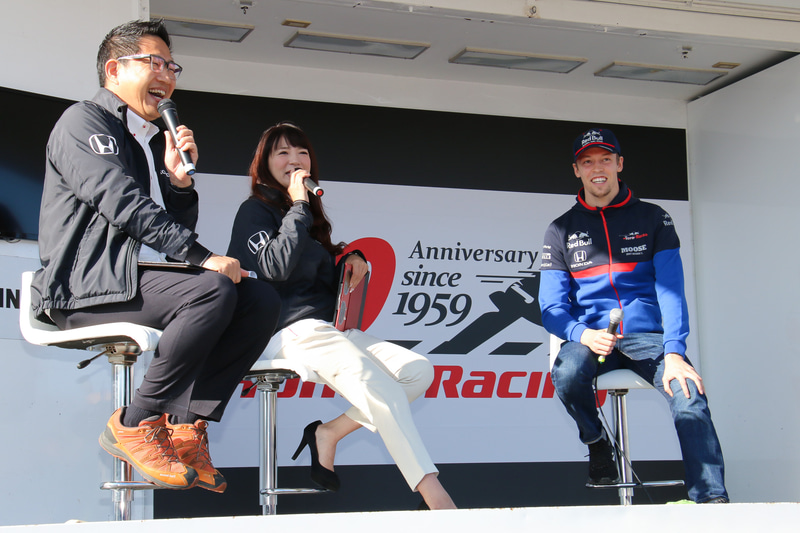 ダニール・クビアト選手が登場した「F1 トークショー」