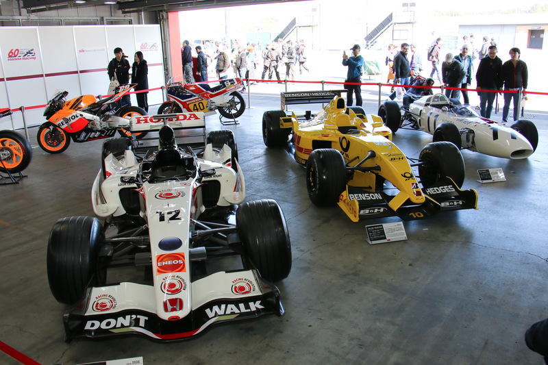 新旧ホンダF1マシン