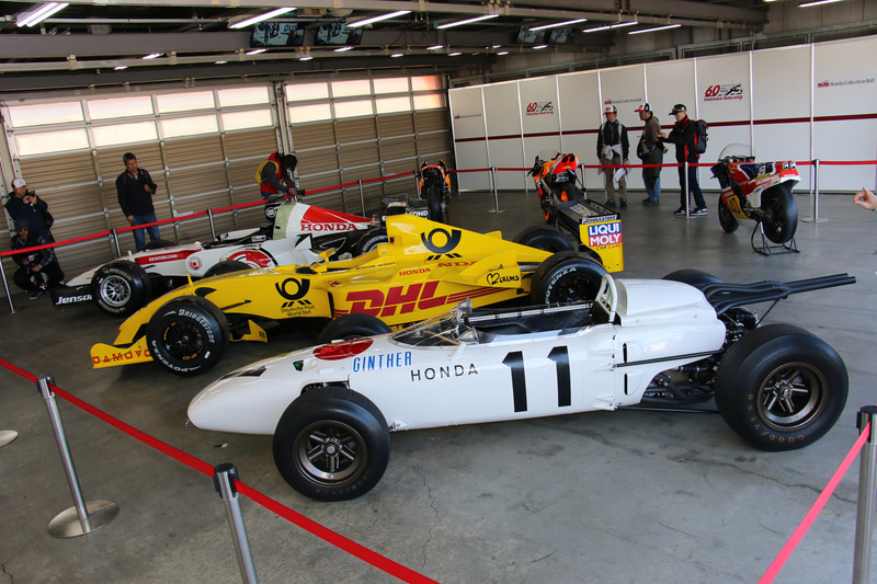 新旧ホンダF1マシン