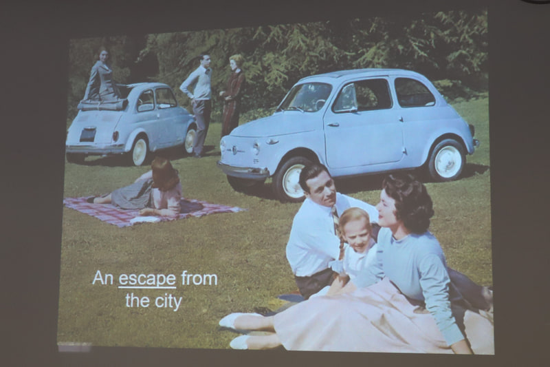 ティツィアナ氏のあいさつで示されたスライド資料