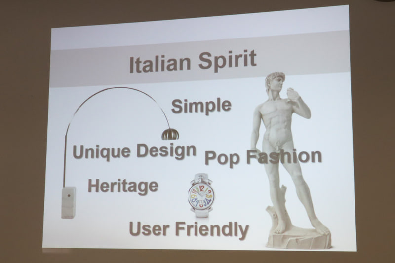 ティツィアナ氏のあいさつで示されたスライド資料