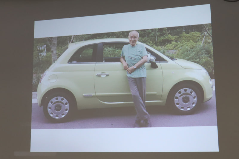 ティツィアナ氏のあいさつで示されたスライド資料