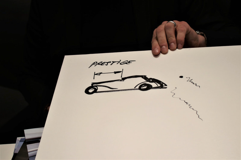 ダッシュ・トゥ・アクセルの距離が長いほどプレステージ感、高級感を定義付けるという