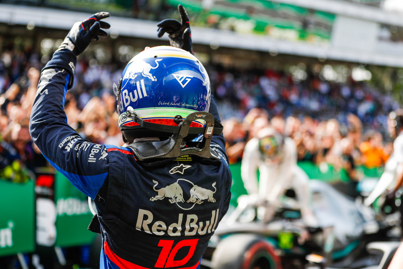 2位入賞となったガスリー選手