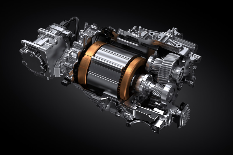 UX300eでは150kW、300Nmを発生する「4KM」型モーターを採用