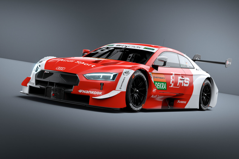 2019年DTMチャンピオンのレネ・ラスト選手が、日本で開催されるレースを記念して日本国旗を模したカラーリングを施した「Audi Sport RS 5 DTM」で参戦